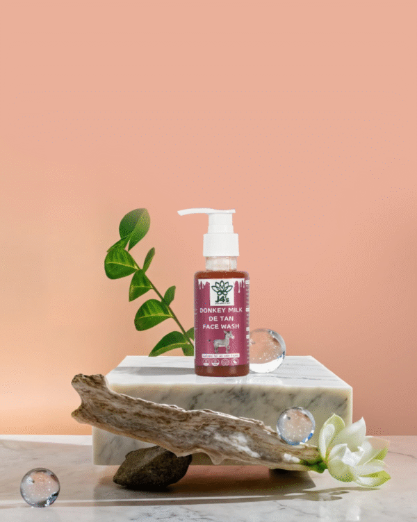 J4's Donkey Milk De tan Face wash
